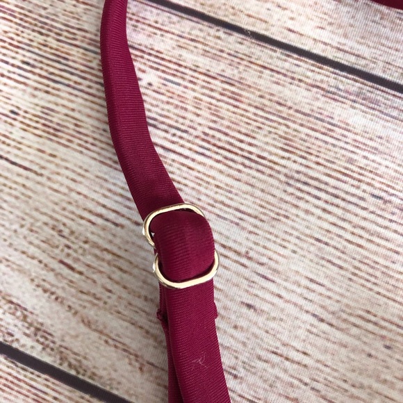 Bikini Top Maroon Colour Size Medium - Picture 3 of 7
